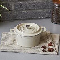 [모던하우스 광주역점] 미니 크림무쇠주물냄비D12cm_CK0122021