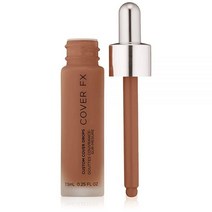 COVER FX 맞춤형 커버 드롭 0.25 Fl 온스, N Deep 4 - For deep rich ebony