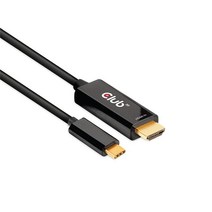 Club 3D 4K 60Hz HDMI USB 타입 C 비디오 케이블 2.0 (수) 액티브 모니터 컨버터 1.8m6피트 CAC1334
