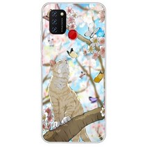 꽃 그림 케이스 BQ 6631G 서핑 실리콘 TPU 커버 BQ-6631G 6631 고양이 동물 쉘 가방 하우징 전화, 3509