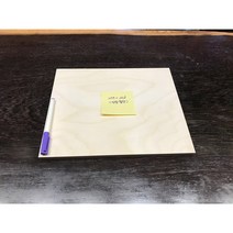 T12 자작나무 합판 (299x248), 표면 및 마구리면 샌딩, 1개