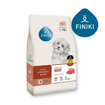 피니키 가수분해 사료 알러지 피부 눈물 개선 건식사료, 2.5kg, 소고기