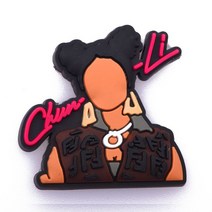 매력 영화 역할 검은 살아있는 물질 Pvc 신발 crocks 악어 장식 방해물 Accessoroies 선물, [18] c0080