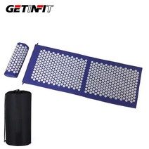 마사지의자 마사지베드 마사지기계 소형안마의자 Getinfit 마사지 쿠션 요가 매트 지압 완화 스트레스 뒤로, Type-B with bag_22, 22 Type-B with bag