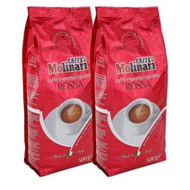 독일직구 커피몰리나리 통빈 두 번째 팩 (2 x 500g), 수량, 상세참조