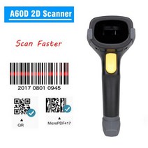 인식 기 리더기 바코드 스캔 스캐너 블루투스 핸드 헬드 레이저 1D 2D QR 코드 24G 유선 무선 리더 PDF417 자동차 지원 A66DZ, CHINA_2D Wireless Fast