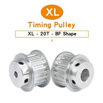모터풀리 벨트 xl 20t 보어 66 358101212 714151617181920mm 합금 톱니 이빨 피치 5 08mm xl 고무 벨트 용, 12.7mm, 16mm, 1개