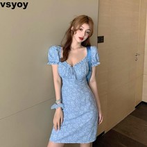 vsyoy 프렌치 플라워 원피스