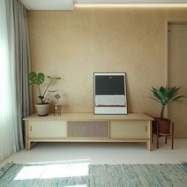 모노드 자작나무 TV장 TV 거실장, D. 1600