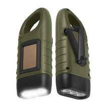 휴대용 캠핑 미니휴대용 태양광 비상 LED 손전등 수동 강력한 조명 모험 캠핑 라이트, 03 A1