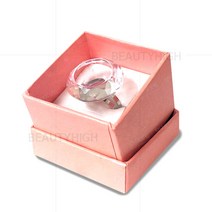 반지형 아크릴 색소판 (핑크) 반영구재료