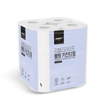 [익일출고] 강블리 천연펄프 키친타올 150매 4개입, 1개