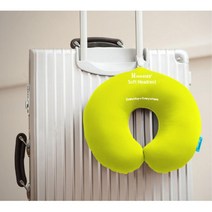 사무직 회사원 쪽잠 의자 알갱이 목베개 공시생베개, 그린