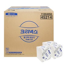 유한킴벌리 45214 크리넥스 벌크팩 화장지 2겹 250매 60밴드 티슈 휴지
