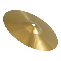 황동 심벌즈 하이 햇 드럼 키트 1 개 라이드 타악기 크래시 8 인치, [01] Golden 8inch