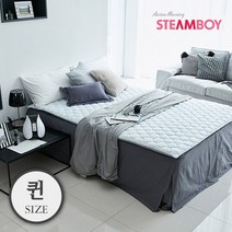 스팀보이 19년형 스팀보이 온수매트 S7200-F1712 커버분리 리모컨형 분리난방, S7200-F1712 퀸(Q) size
