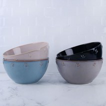 복스마켓 +[복스마켓]+_ 가벼운면기 국수그릇 도자기그릇 냉면기세트 볼 라면그릇 찻잔, option__ 헤리티지 국내 도자기 면기 4color, option__ 네이비