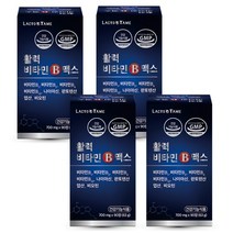 고농축 비오틴 영양제 비타민 b1 b2 b6 b12 엽산 나이아신 판토텐산 고함량 b군, 4박스, 700mg/90정/