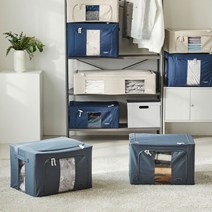 모던하우스 충장 WOW HEIM 윈도우 매탈 폴딩 수납 그레이 66L 2P SET, 상세설명 참조