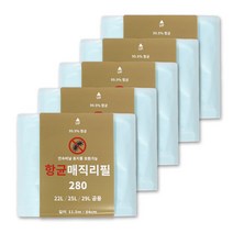센스큐 호환 완벽탈취 항균 매직 리필 280 봉투 22 / 25 / 29L, 15개