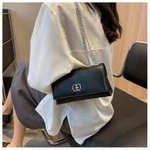 러블리(lovely) 여성 예쁜 체인 크로스 숄더백 여성 미니 패션 가방