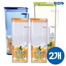 코멕스 클로겐 청정물병 2개세트 모음 (7종/택1), 03.클로겐 청정물병 1.9L 그린 2개