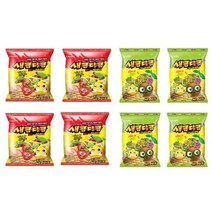 새콤달콤 딸기 레모네이드 200g x 4p + 키위레모네이드 200g x 4p, 1세트