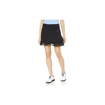데상트 골프 스커트 LUXE COLLECTION 플레어 타입 땀 흡수 속건 UV 케어 스트레치 UPF50+ 크리스탈 고급 럭셔리 DGWTJE00 레이디스 BK0064