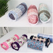 핸드메이드 원형경추베개 모음 KC인증 국내산베개솜 국내산, 체크