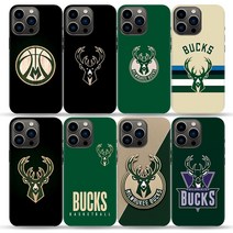 [ ] 밀워키 벅스 농구팀 휴대폰 케이스 / 아이폰13미니 갤럭시S221 노트10 Z플립3 A31 A51 5G A32 A82 카드스냅 폴드