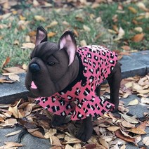 [어거스몬]레오파드 핑크 니트