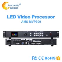 amoonsky 지원 linsn ts802d novastar msd300 colorlight s2 led 보내는 카드 led 비디오 프로세서 mvp300
