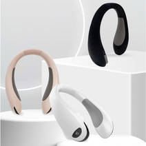 에코벨 넥밴드 목걸이 히터 265g 1~3단계 온도조절 블랙 핑크 화이트