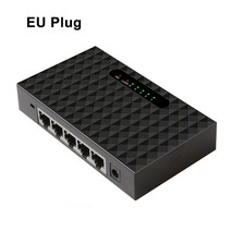 Network Switch 1000M 네트워크 스위치 기가비트 미니 소형 5 포트 이더넷 스위치 고속 RJ45 허브 인터넷, 01 5 Port 1000Mbps EU
