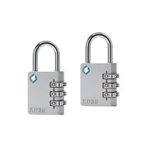 국산브랜드 자커 비밀번호 자물쇠 XD35, 2개