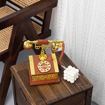 앤틱 오르골 연출 전화기 수동 엘리제를위하여 보석상자 기념일 선물