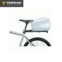 토픽 TOPEAK 렉용 가방 레인커버 Rain cover MTX EX DX 투어용 자전거 출퇴근 레인 커버, 실버