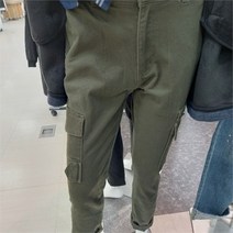 뱅뱅 DP03 카고허리뒤쪽밴딩벨트면바지 Cpg606