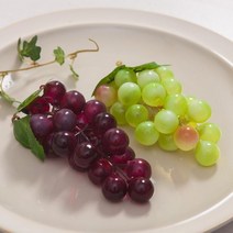 포도12cm(24알) FOFDFT 모형 모조 과일 채소 소품 주방장식, 퍼플