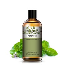 스킨케어 바디케어 스킨 케어용 100ml 순수 천연 에센셜 오일 디퓨저 로즈 오렌지 레몬 라벤더 로즈 제라늄 카모마일 오일, 협력사, 패출리