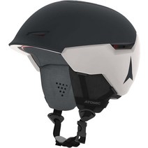 ATOMIC REVENT LF 스키 헬멧 성인용 남녀공용, 블랙 아이보리