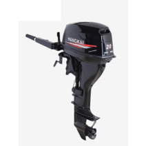 선박 보트 선외기- Hangkai 선외 엔진 2 행정 4 행정 보트 행거 선외 엔진 스러 스터 모터 프로펠러 고무 보트, M.2 행정 18 마력 수냉식 전기 시동