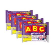 롯데제과 ABC 블루베리 요거트, 72g, 4개