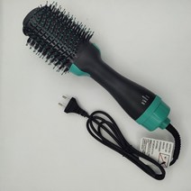 열풍빗 투인원 다기능 음이온 바람빗 고데기 스트레이트 헤어드라이기, 시안(주문물어고객서비스), Meigui