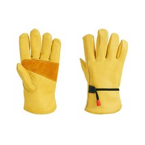 리얼 소가죽 캠핑 바베큐 화로 장갑 취사 논슬립장갑 봄캠핑 감성화로대