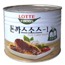 롯데 돈까스 소스1.8kgX6개, 1.8kg, 6개