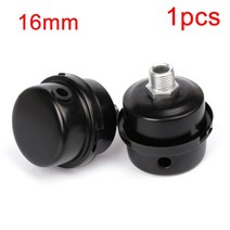 무소음콤프레샤 컴프레서 공기 압축기 부품 13mm 16mm 20mm 금속 흡입 필터 소음 머플러 소음기 스레드 블랙/실버, 02 as picture, 1개