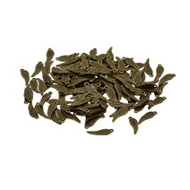 GHSHOP 100 조각 골동품 청동 천사 날개 목걸이 매력 펜던트 보석 만들기, 17x5x2mm, 합금