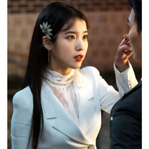 당일발송 [38mm X 69mm 아이유 헤어핀] 호텔 델루나 연예인 협찬 머리핀