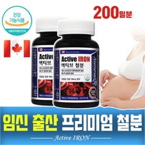 철분 임신초기 임신준비 임신전 영양제 여성 변비없는 빈혈 모유수유 빈혈에좋은 철분제 iron tablets, 2, 쳘분